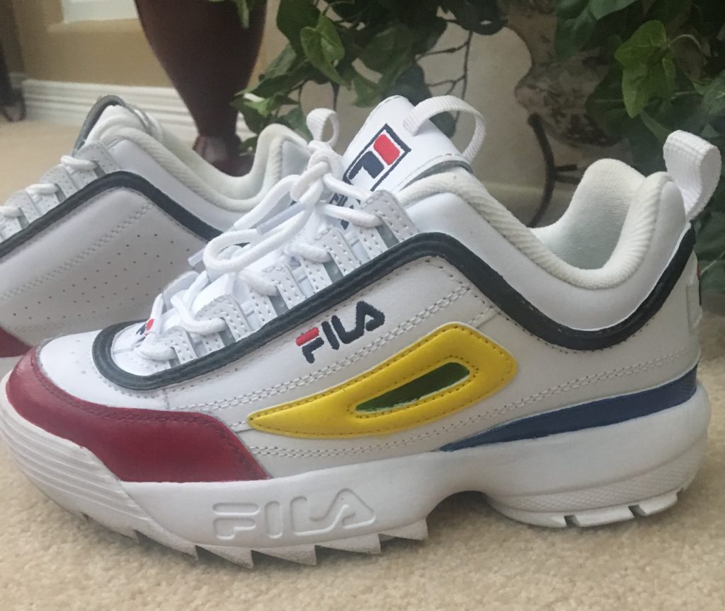 How to Repaint Fila Shoes?